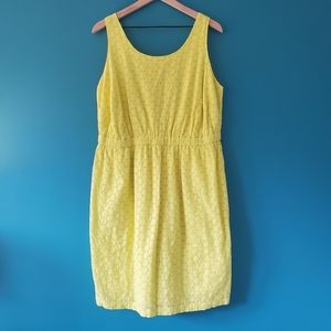 Old Navy Embroidered Cotton Tank Dress